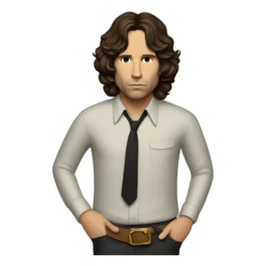 jim morrison sticker