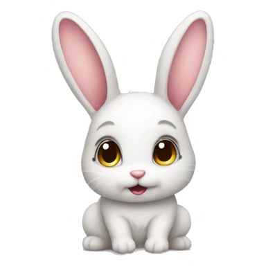 Cute little bunny  sticker