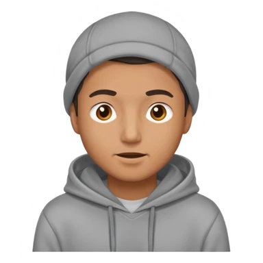 guy standing in a hodie and talking sticker