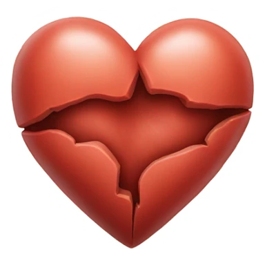 real heart sticker