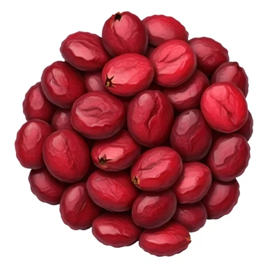 dehydrated cranberry sticker