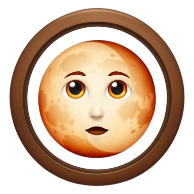 Lunar eclipse  sticker