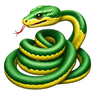Snake sticker