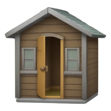 Kids play hut sticker