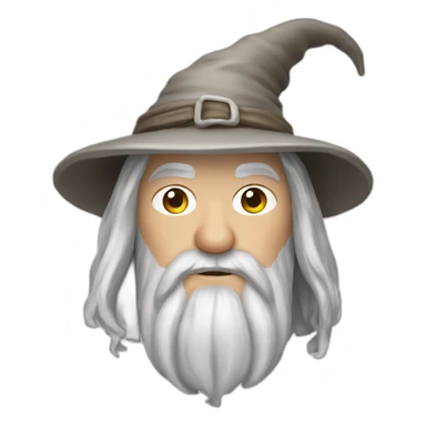gandalf the white sticker