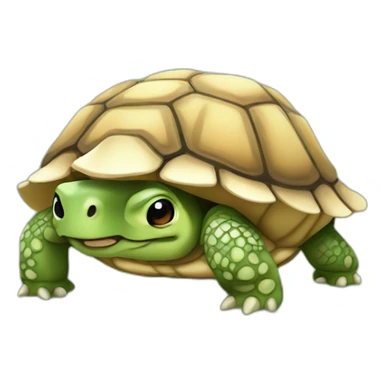 kawaii turtoise sticker