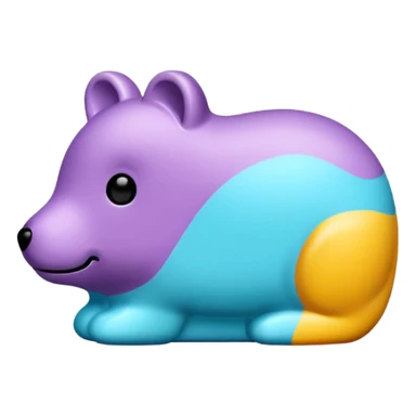 animal shaped soap sticker