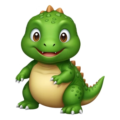 Baby sinclair emoji sticker