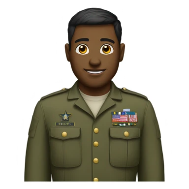 Military guy sticker