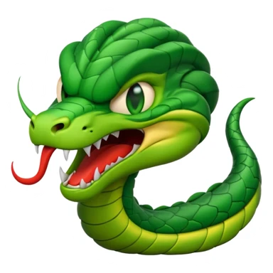 my nickname on the discord server is Little VIper, i want a animated emoji with the text "'Lil Viper Mad" with an angery little viper spitting sticker