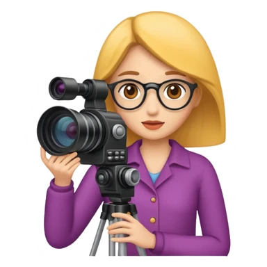 woman making film sticker