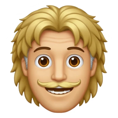 Faça um homem pardo com cabelo curto com dente de ouro sticker