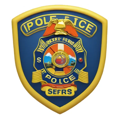police logo with "SFRS|FMPD" in front of it sticker