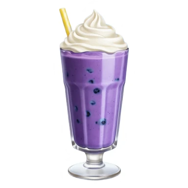 blueberry smoothie show sticker