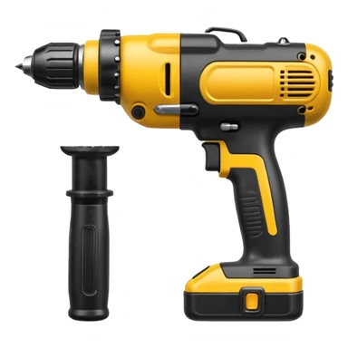 Electric drill sticker