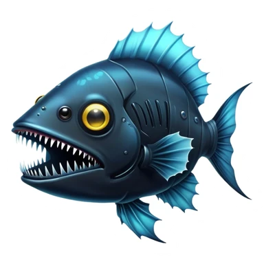 Angler fish  sticker