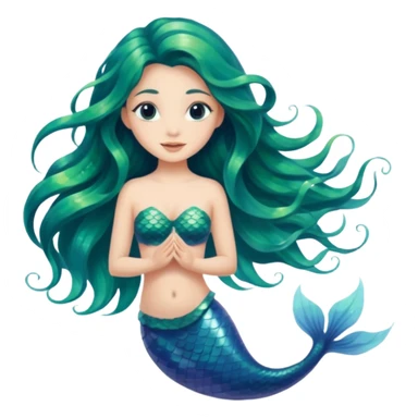mermaid sticker