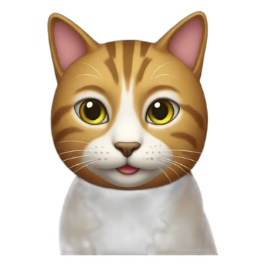 cat gambling sticker