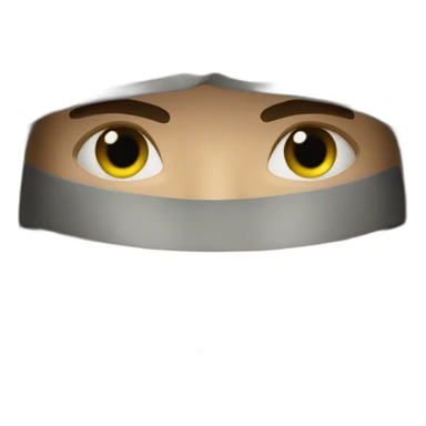 medieval assassin, face hidden sticker