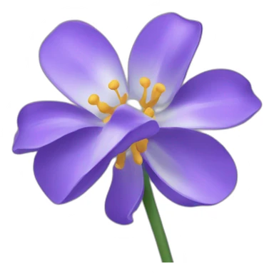 Lavande fleur sticker