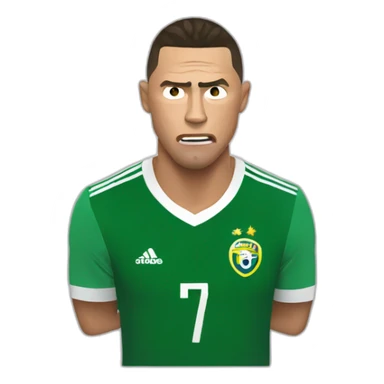 ronaldo cry loss world cup sticker