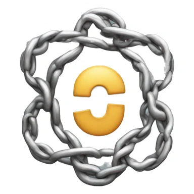 O block chain sticker