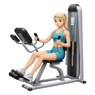 how to use abductor-machine gym sticker