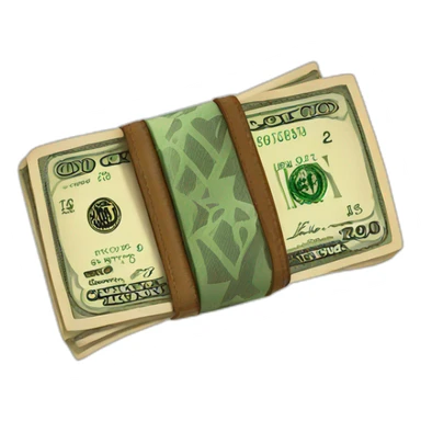 Louis Vuitton money sticker