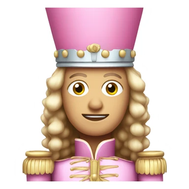 Pink Nutcracker sticker