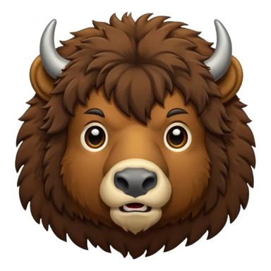 american bison sticker