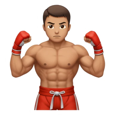 atleta de luta sticker