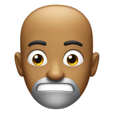 Knocked emoji sticker