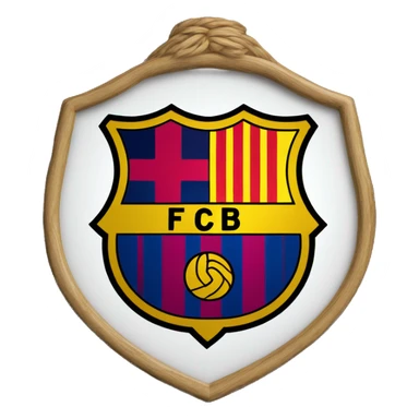 Escudo del barça sticker