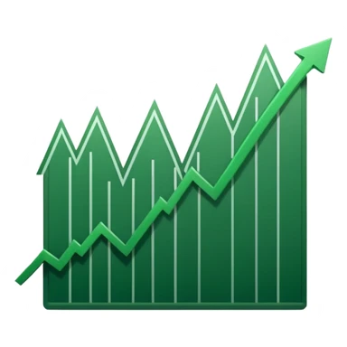 Stocks going up sticker