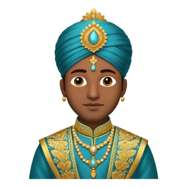 indian groom sticker