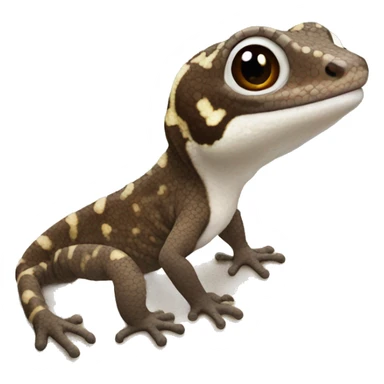 Puerto Rico Upland Gecko dark brown sticker