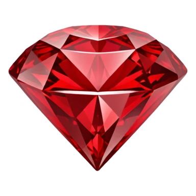 Red diamond carved on its front "RED" sticker