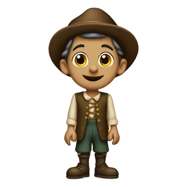 jewish pinnochio sticker