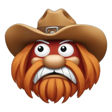 Yosemite sam sticker