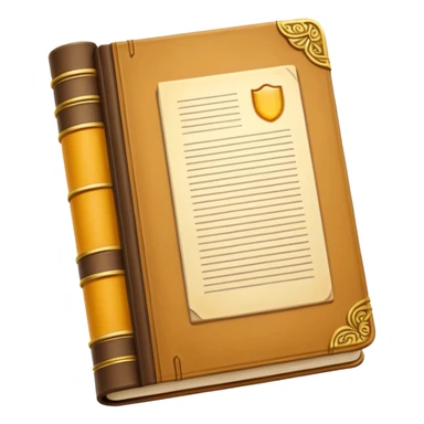 column with an open book in front sticker