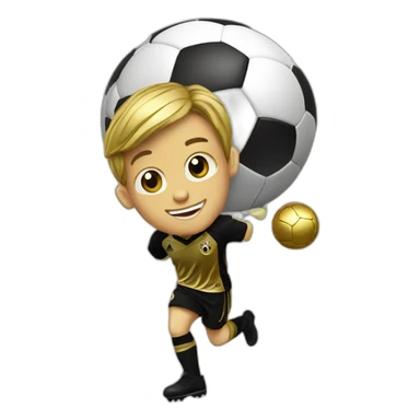 Ballon d'or a sticker