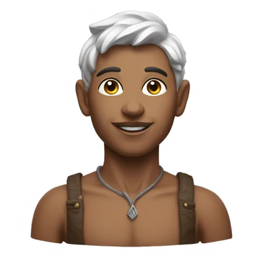 elfe queer qui fait de la sculpture  sticker