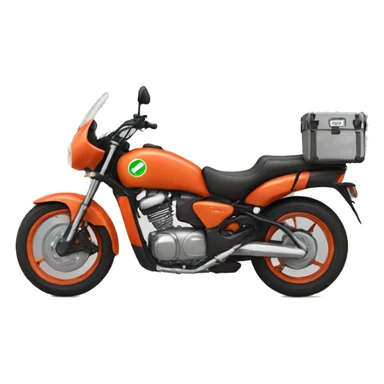 Moto delivery sticker