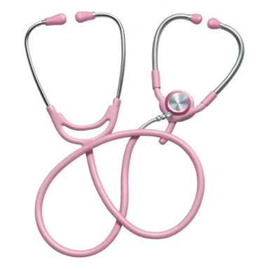 light pink stetoscop sticker