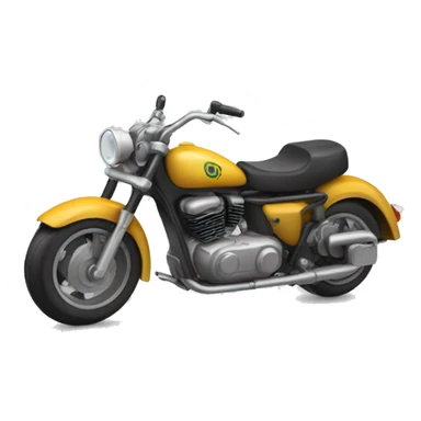 Bardela qui fait de la moto sticker