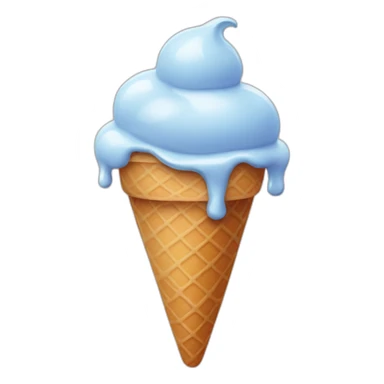 ice cream lick sticker