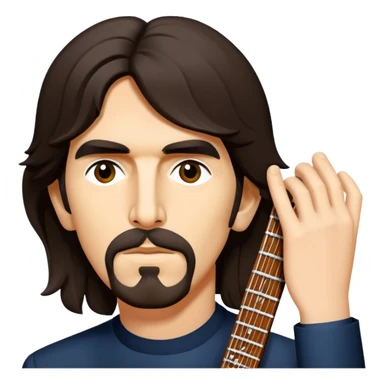 George Harrison sticker