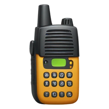old school walkie talkie sticker