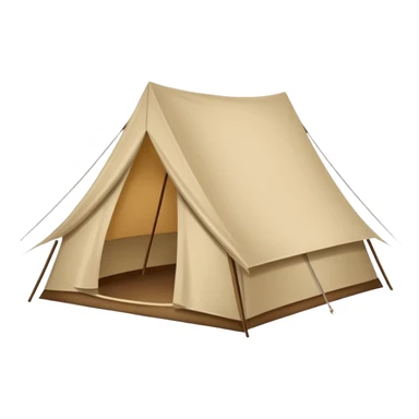 Temporary Tent sticker