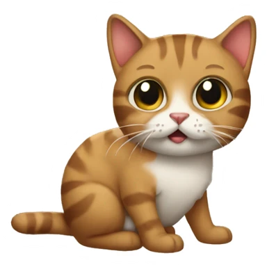 Poopcat sticker